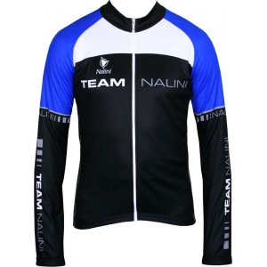 HÖBEN Langarmtrikot schwarz/blau