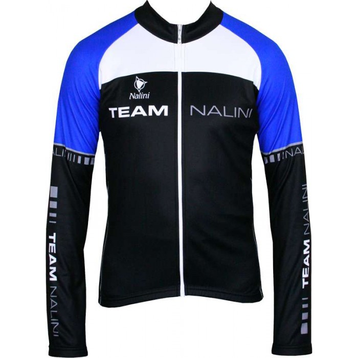 HÖBEN Langarmtrikot schwarz/blau