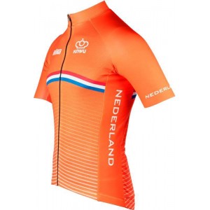 NIEDERLANDE 2022 Set (Radtrikot kurzarm+Trägerhose)-Radsport-National-Team