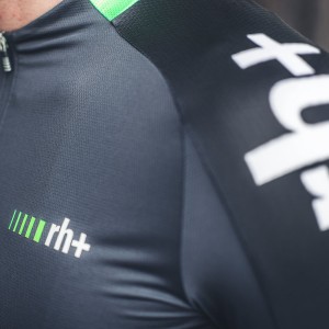 Logo Radtrikot kurzarm dunkelgrau