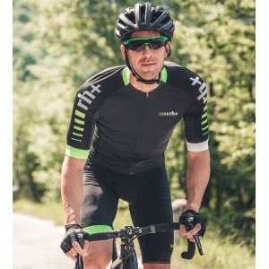 Logo Radtrikot kurzarm dunkelgrau
