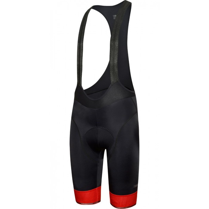 Logo Trägerhose kurz schwarz/rot Logo Trägerhose kurz schwarz/rot