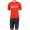 RC PRO Radsport-Set (Kurzarmtrikot+Trägerhose) rot/schwarz