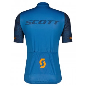 RC TEAM 10 Radtrikot kurzarm blau/orange