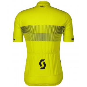 RC TEAM 10 Radsport-Set (Kurzarmtrikot+Trägerhose) gelb/schwarz