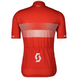 RC TEAM 10 Radsport-Set (Kurzarmtrikot+Trägerhose) rot/schwarz