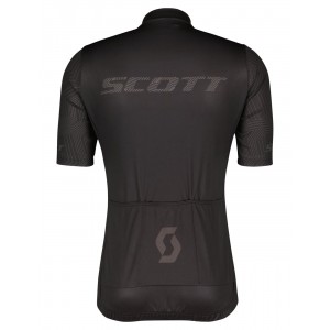 RC TEAM 10 Radsport-Set (Kurzarmtrikot+Trägerhose) schwarz/dunkelgrau