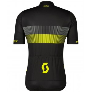 RC TEAM 10 Radsport-Set (Kurzarmtrikot+Trägerhose) schwarz/gelb RC TEAM 10 Radsport-Set (Kurzarmtrikot+Trägerhose) schwarz/gelb