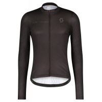 RC TEAM 10 Radtrikot langarm schwarz/dunkelgrau