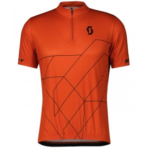 RC TEAM 20 Radtrikot kurzarm orange/schwarz