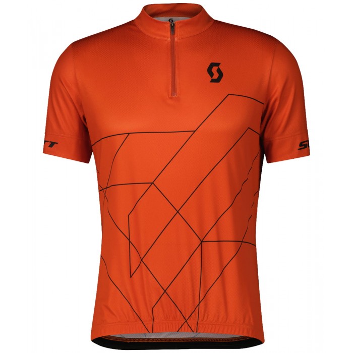RC TEAM 20 Radtrikot kurzarm orange/schwarz