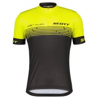 RC TEAM 20 Radtrikot kurzarm schwarz/gelb