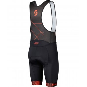 RC TEAM 10 Radsport-Set (Kurzarmtrikot+Trägerhose) rot/schwarz