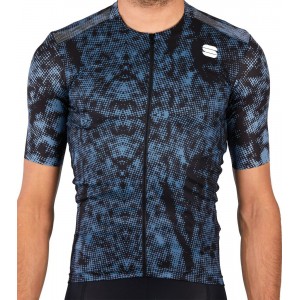 ESCAPE SUPERGIARA Radtrikot kurzarm schwarz/blau ESCAPE SUPERGIARA Radtrikot kurzarm schwarz/blau