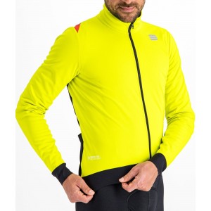 Fiandre Pro Medium Fahrrad Winterjacke gelb/schwarz