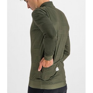 LOOM THERMAL JERSEY Radtrikot langarm grün LOOM THERMAL JERSEY Radtrikot langarm grün