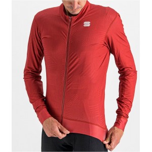 LOOM THERMAL JERSEY Radtrikot langarm rot