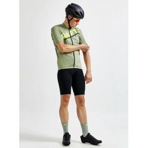 Core Endurance Logo Radtrikot kurzarm grün Core Endurance Logo Radtrikot kurzarm grün