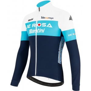 Team De Rosa 2021 Radtrikot langarm-Radsport-Profi-Team