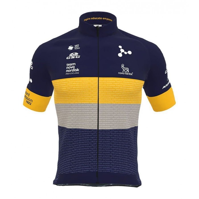 Team Novo Nordisk 2022 Radtrikot kurzarm-Radsport-Profi-Team