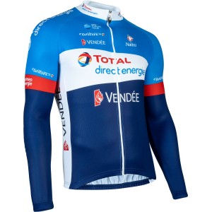 Team Total Direct Energy 2019 Radtrikot langarm-Radsport-Profi-Team Team Total Direct Energy 2019 Radtrikot langarm-Radsport-Profi-Team