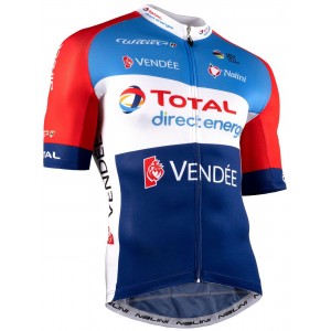 Total Direct Energie 2021 Radtrikot kurzarm-Radsport-Profi-Team Total Direct Energie 2021 Radtrikot kurzarm-Radsport-Profi-Team
