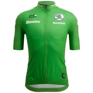 Tour de France 2022 grünes Trikot (maillot vert, bester Sprinter) Radtrikot kurzarm Tour de France 2022 grünes Trikot (maillot vert, bester Sprinter) Radtrikot kurzarm