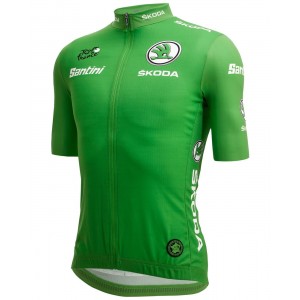 Tour de France 2022 grünes Trikot (maillot vert, bester Sprinter) Radtrikot kurzarm Tour de France 2022 grünes Trikot (maillot vert, bester Sprinter) Radtrikot kurzarm