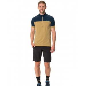 Men ESCAPE Radtrikot kurzarm beige (desert)