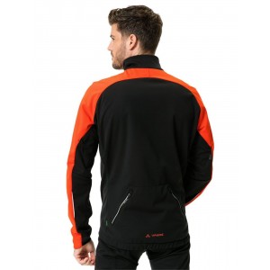 POSTA SOFTSHELL JACKET Fahrradjacke orange/schwarz