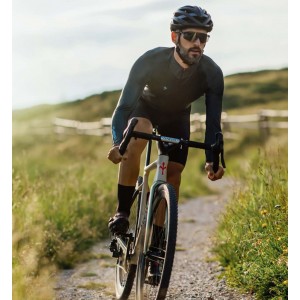 SPARTAN Windschutz Radtrikot langarm grün SPARTAN Windschutz Radtrikot langarm grün