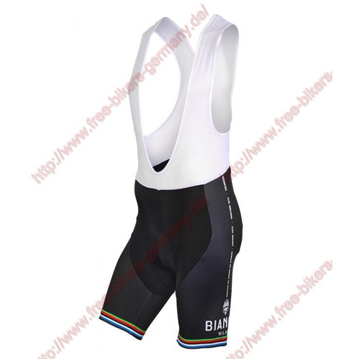 Profiteams BIANCHI MILANO New Pride white Trägerhosen Set Radtrikot Kaufen