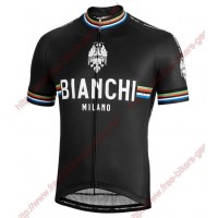 Profiteams BIANCHI MILANO New Pride black Trikot Kurzarm Outlet Radtrikot Kaufen