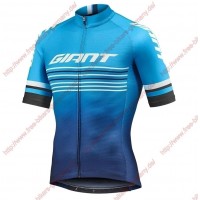 Profiteams 2019 Giant Race Day Blue Trikot Kurzarm Outlet Radtrikot Kaufen