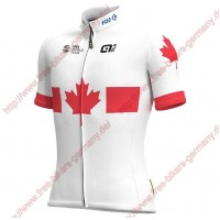 Profiteams 2019 Groupama FDJ Canadian Champion Trikot Kurzarm Outlet Radtrikot Kaufen