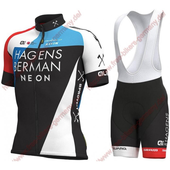 Profiteams 2019 HAGENS BERMAN AXEON Radbekleidung Satz Trikot Kurzarm+Trägerhosen Se Radtrikot Kaufen