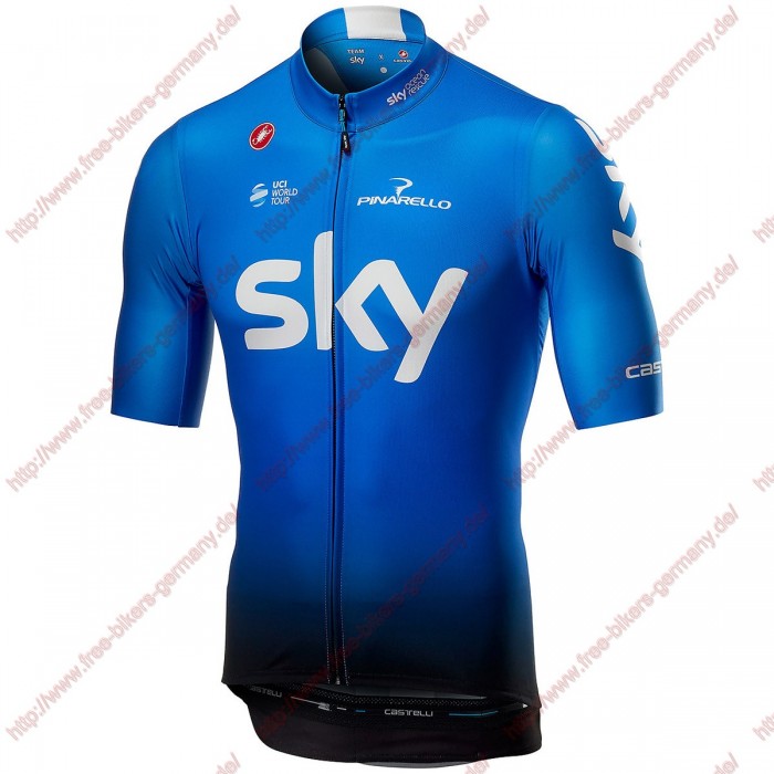 Profiteams TEAM SKY 2019 Ocean Rescue Trikot Kurzarm Outlet Radtrikot Kaufen