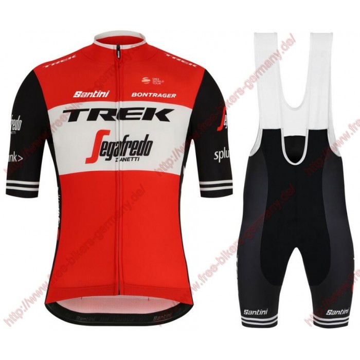 Profiteams Trek Segafredo 2019 rot Radbekleidung Satz Trikot Kurzarm+Trägerhosen Se Radtrikot Kaufen