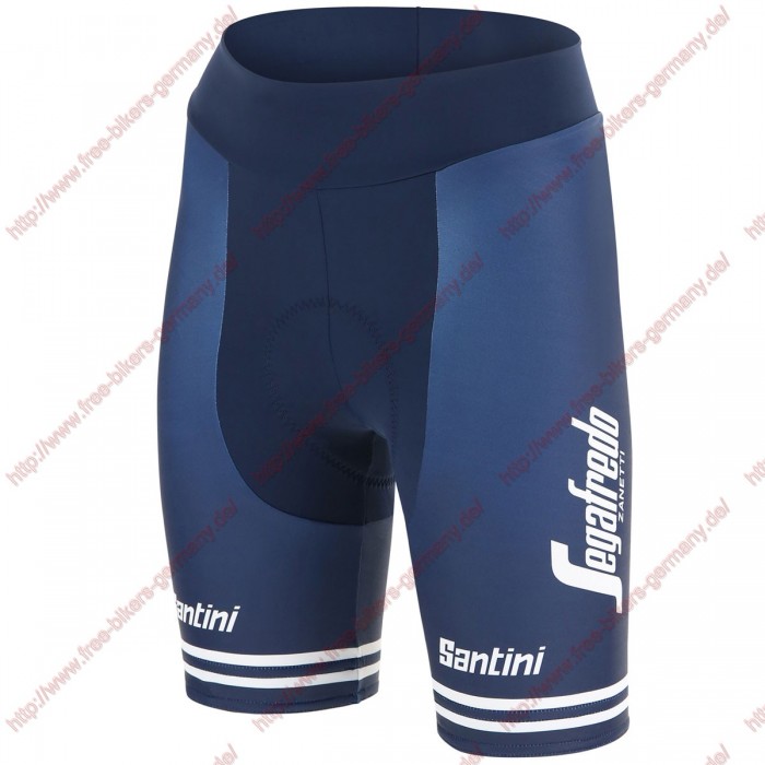 Profiteams Trek Segafredo 2019 Damen blau Korte fietsbroeken Radtrikot Kaufen