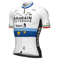 Bahrain Victorious Europameister 2022 Radtrikot kurzarm-ALE Radsport-Profi-Team Radtrikot Kaufen