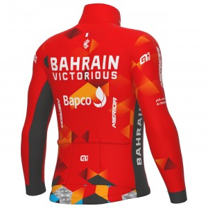Bahrain Victorious 2022 Fahrrad Winterjacke-ALE Radsport-Profi-Team Radtrikot Kaufen