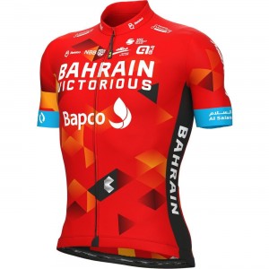 Bahrain Victorious 2022 Radtrikot kurzarm-ALE Radsport-Profi-Team Radtrikot Kaufen