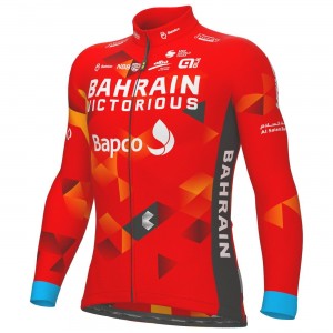 Bahrain Victorious-Jayco 2022 Radtrikot langarm-ALE Radsport-Profi-Team Radtrikot Kaufen