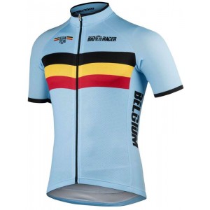 BELGIEN 2022 Radtrikot kurzarm(langer RV)-Radsport-National-Team Radtrikot Kaufen