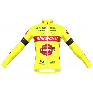 Bingoal Pauwels Sauces WB 2022 Radtrikot langarm-Radsport-Profi-Team Radtrikot Kaufen