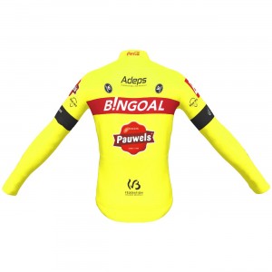Bingoal Pauwels Sauces WB 2022 Radtrikot langarm-Radsport-Profi-Team Radtrikot Kaufen
