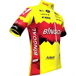 Bingoal WB 2023 Radtrikot kurzarm-Radsport-Profi-Team Radtrikot Kaufen
