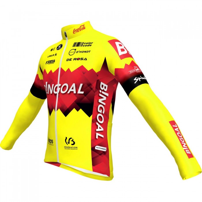 Bingoal WB 2023 Radtrikot langarm-Radsport-Profi-Team Radtrikot Kaufen