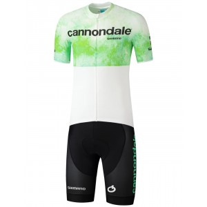 Cannondale FACTORY RACING 2022 Radtrikot kurzarm weiß(langer RV)-Radsport-Profi-Team Radtrikot Kaufen