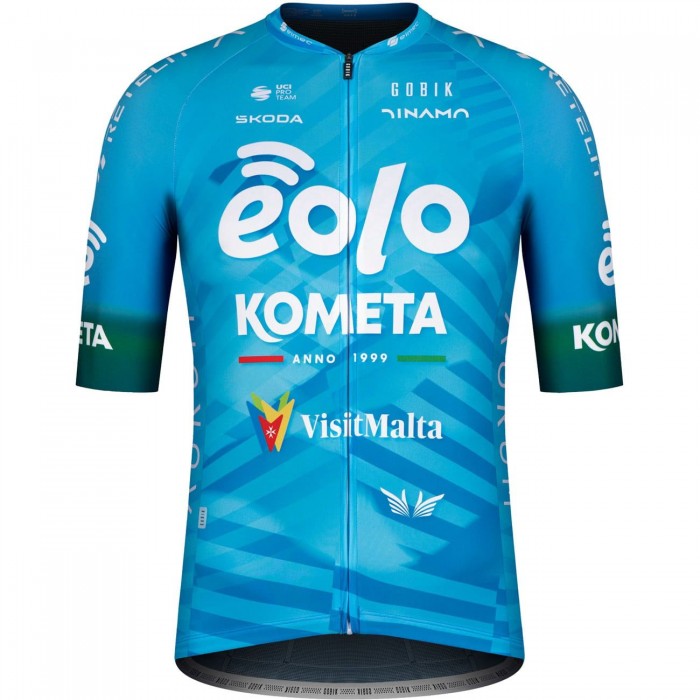 Eolo-Kometa Cycling Team 2023 Radtrikot kurzarm-Radsport-Profi-Team Radtrikot Kaufen